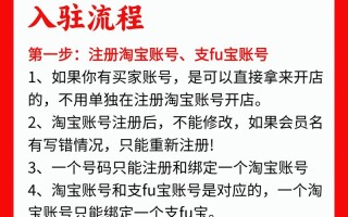 淘宝如何开网店的详细步骤