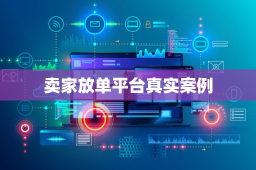 卖家放单平台真实案例