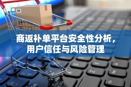 商返补单平台安全性分析，用户信任与风险管理