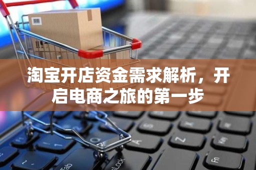 淘宝开店资金需求解析，开启电商之旅的第一步