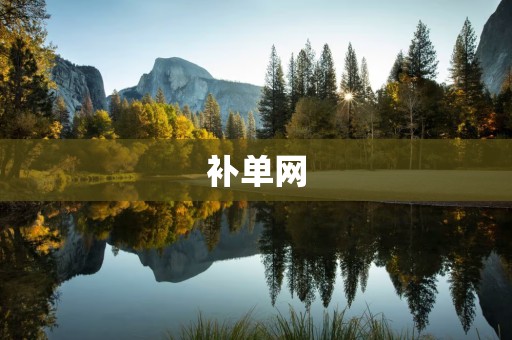 补单网