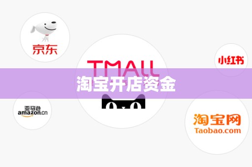 淘宝开店资金