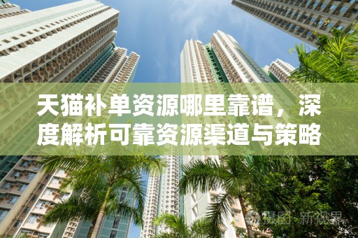天猫补单资源哪里靠谱，深度解析可靠资源渠道与策略