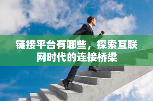 链接平台有哪些，探索互联网时代的连接桥梁