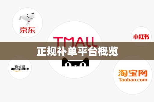 正规补单平台概览