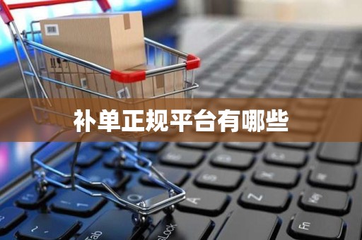 补单正规平台有哪些