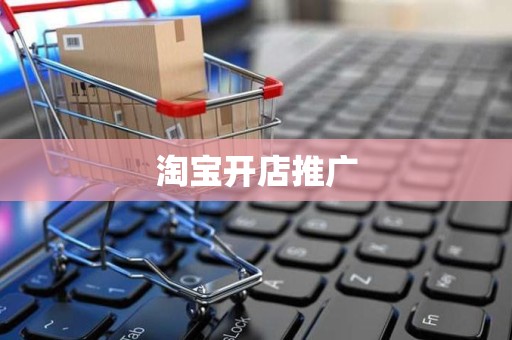 淘宝开店推广