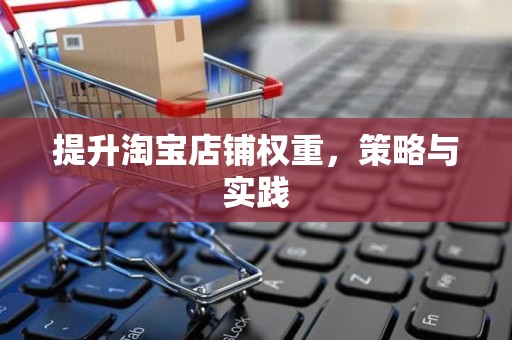 提升淘宝店铺权重，策略与实践