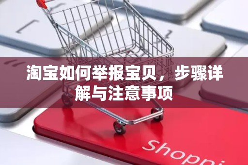 淘宝如何举报宝贝，步骤详解与注意事项