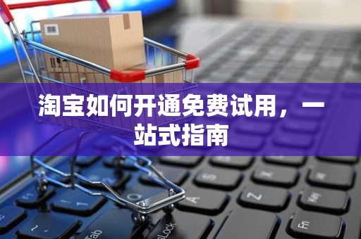 淘宝如何开通免费试用，一站式指南