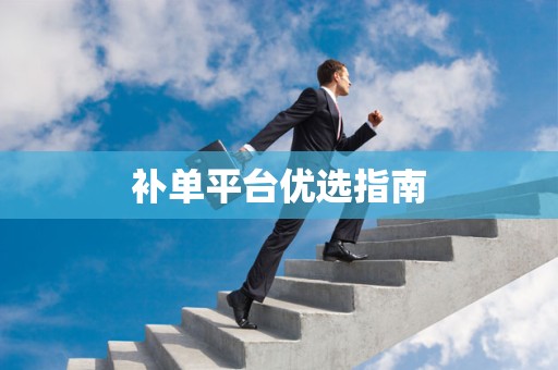 补单平台优选指南
