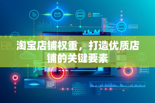 淘宝店铺权重，打造优质店铺的关键要素