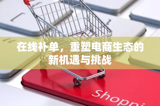 在线补单，重塑电商生态的新机遇与挑战