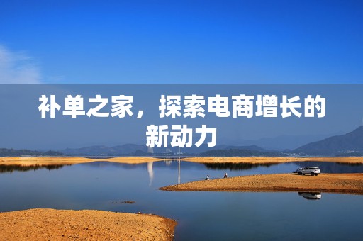 补单之家，探索电商增长的新动力