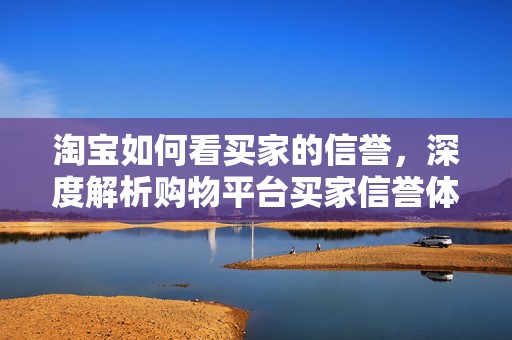 淘宝如何看买家的信誉，深度解析购物平台买家信誉体系