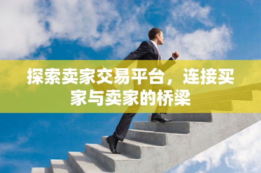 探索卖家交易平台，连接买家与卖家的桥梁