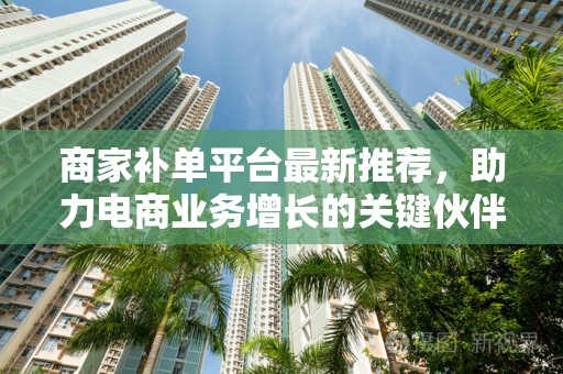 商家补单平台最新推荐，助力电商业务增长的关键伙伴