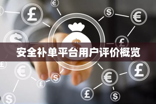 安全补单平台用户评价概览