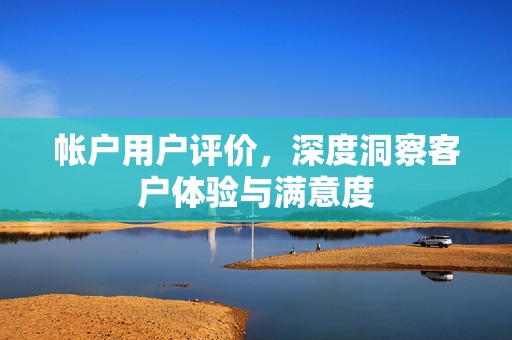帐户用户评价，深度洞察客户体验与满意度