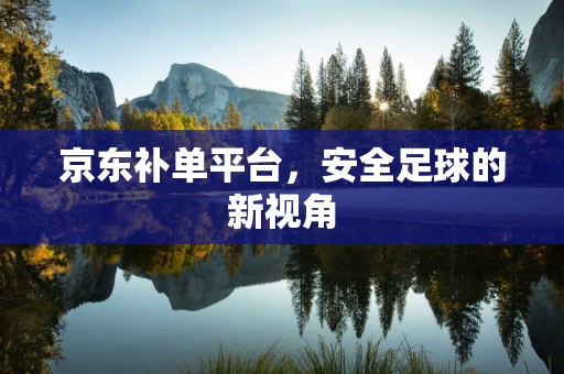 京东补单平台，安全足球的新视角
