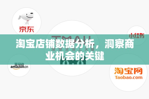 淘宝店铺数据分析，洞察商业机会的关键