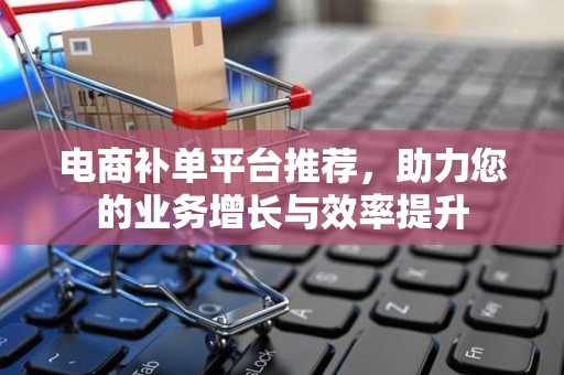 电商补单平台推荐，助力您的业务增长与效率提升