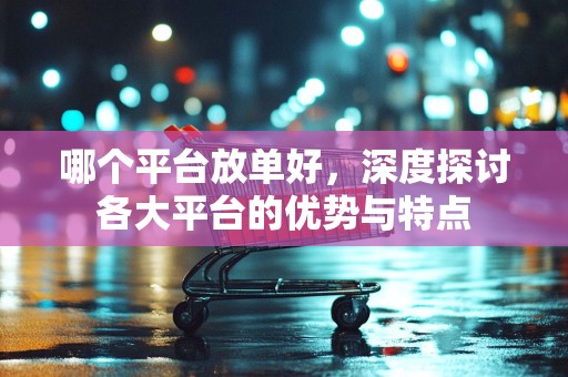 哪个平台放单好，深度探讨各大平台的优势与特点