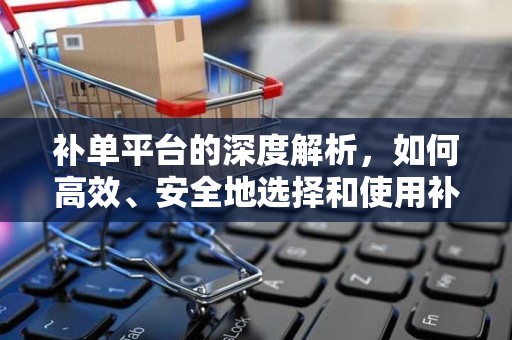 补单平台的深度解析，如何高效、安全地选择和使用补单工具