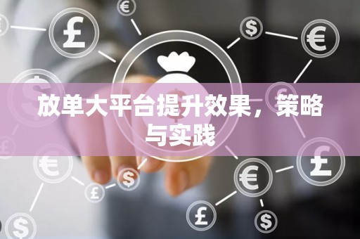 放单大平台提升效果，策略与实践