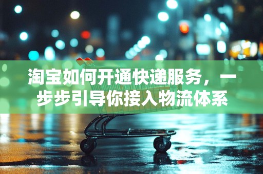 淘宝如何开通快递服务，一步步引导你接入物流体系