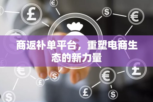 商返补单平台，重塑电商生态的新力量