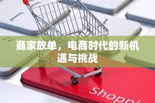 商家放单，电商时代的新机遇与挑战