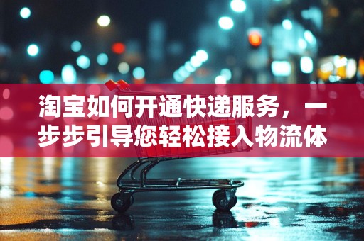 淘宝如何开通快递服务，一步步引导您轻松接入物流体系