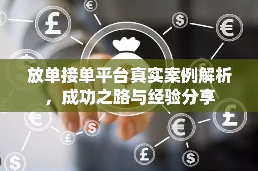 放单接单平台真实案例解析，成功之路与经验分享
