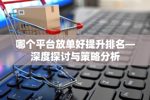 哪个平台放单好提升排名—深度探讨与策略分析