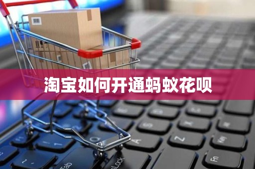 淘宝如何开通蚂蚁花呗