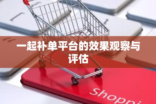 一起补单平台的效果观察与评估