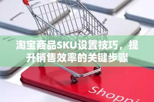 淘宝商品SKU设置技巧，提升销售效率的关键步骤