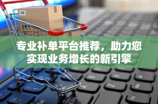 专业补单平台推荐，助力您实现业务增长的新引擎