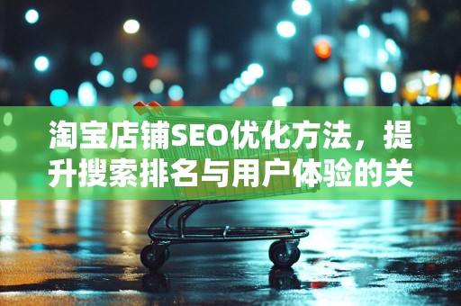 淘宝店铺SEO优化方法，提升搜索排名与用户体验的关键策略