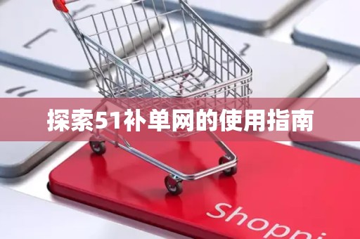 探索51补单网的使用指南