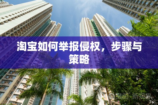 淘宝如何举报侵权，步骤与策略