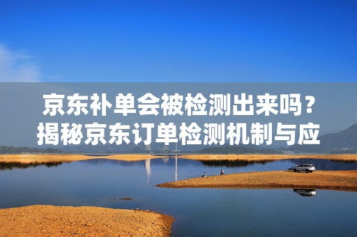 京东补单会被检测出来吗？揭秘京东订单检测机制与应对策略