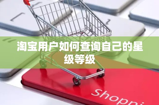 淘宝用户如何查询自己的星级等级