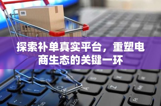 探索补单真实平台，重塑电商生态的关键一环