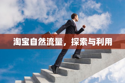 淘宝自然流量，探索与利用