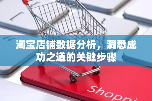 淘宝店铺数据分析，洞悉成功之道的关键步骤