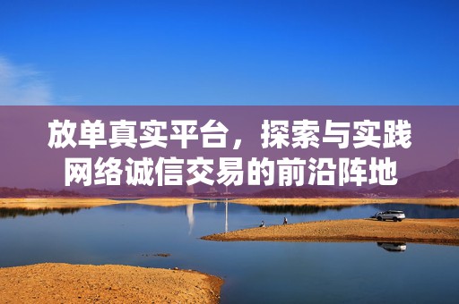 放单真实平台，探索与实践网络诚信交易的前沿阵地
