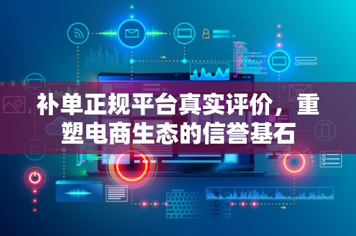 补单正规平台真实评价，重塑电商生态的信誉基石
