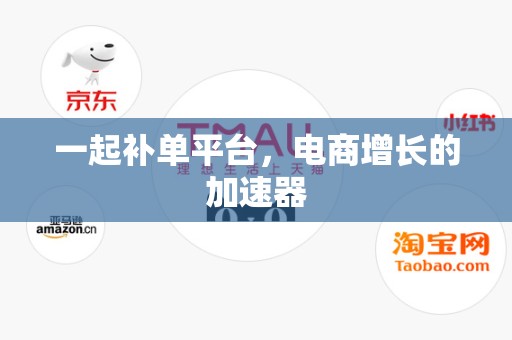 一起补单平台，电商增长的加速器